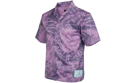 Jordan Sports knitted basketball breathable purple shirt, with your logo imprint, loose fit, with short sleeve