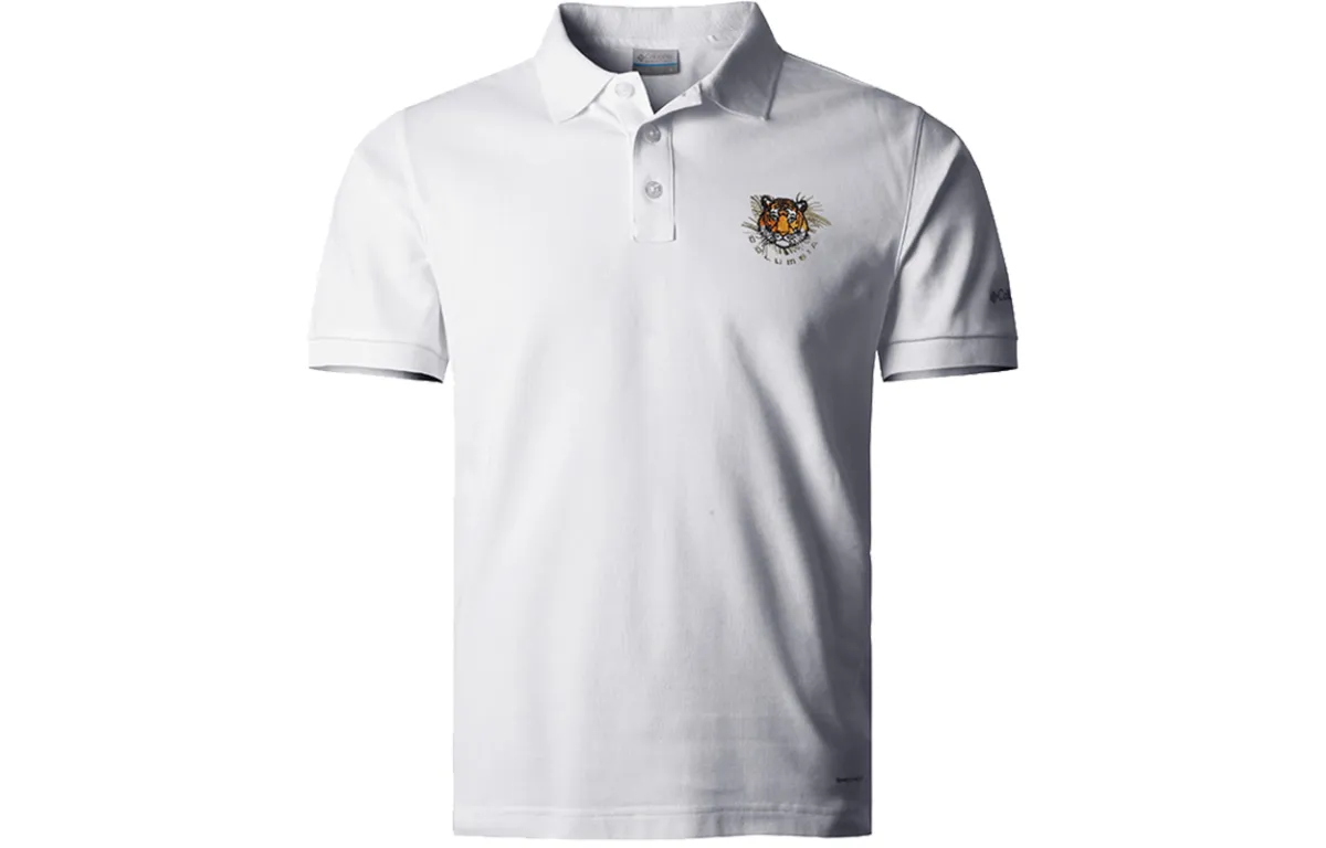 Columbia Polo Shirt Men's White