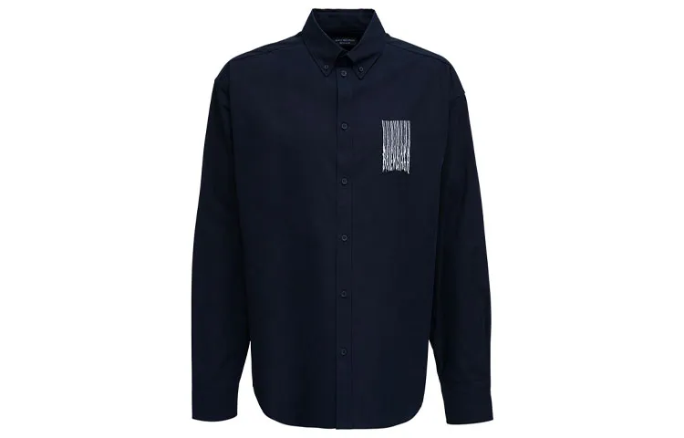 Balenciaga Barcode Logo Shirt