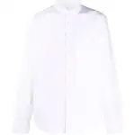 KENZO Shirts Men's White Pointed Collar Moderate Shirt
