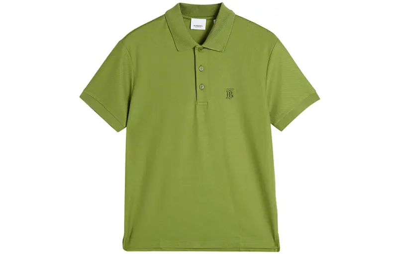 Burberry Polo Shirt Men's Green