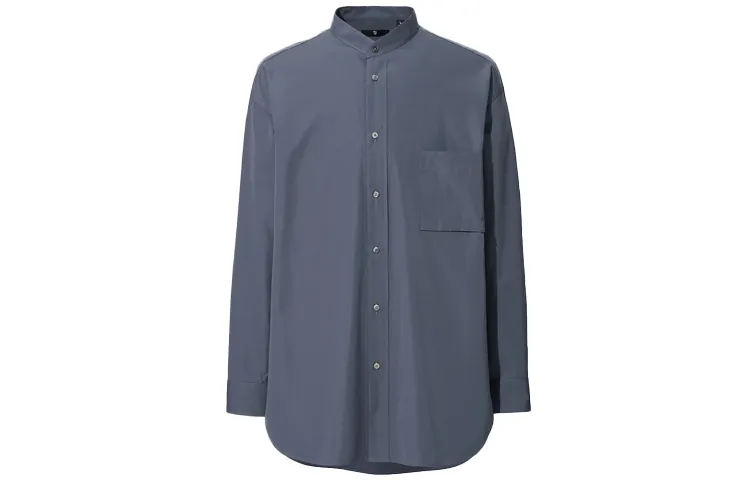 UNIQLO FW20 Jil Sander Collaboration Collection Shirt Men's Sky Gray