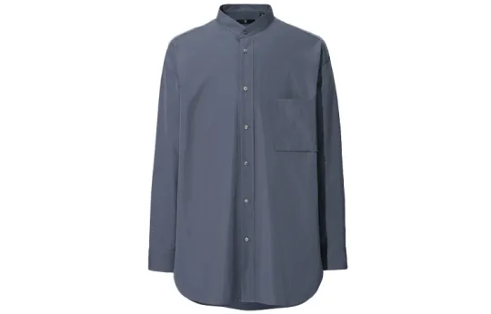 UNIQLO FW20 Jil Sander Collaboration Collection Shirt Men's Sky Gray