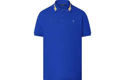 LOUIS VUITTON FW22 Polo Shirt Men's Blue