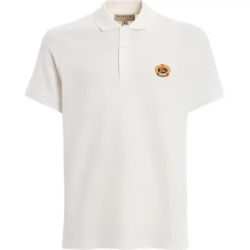 Burberry Polo Shirt Men's White