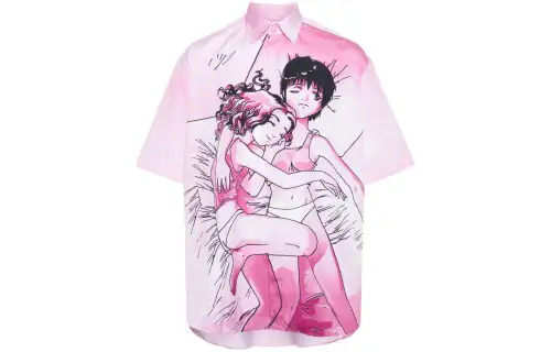 Vetements Anime Short Sleeved Shirt