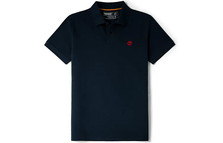 Timberland Polo Shirt Men's Dark Sapphire