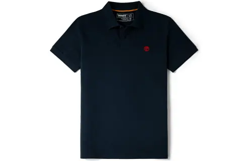 Timberland Polo Shirt Men's Dark Sapphire