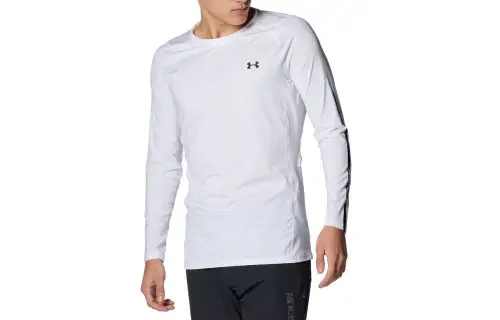 Under Armour UA Heat Gear Sweatshirt Men's White