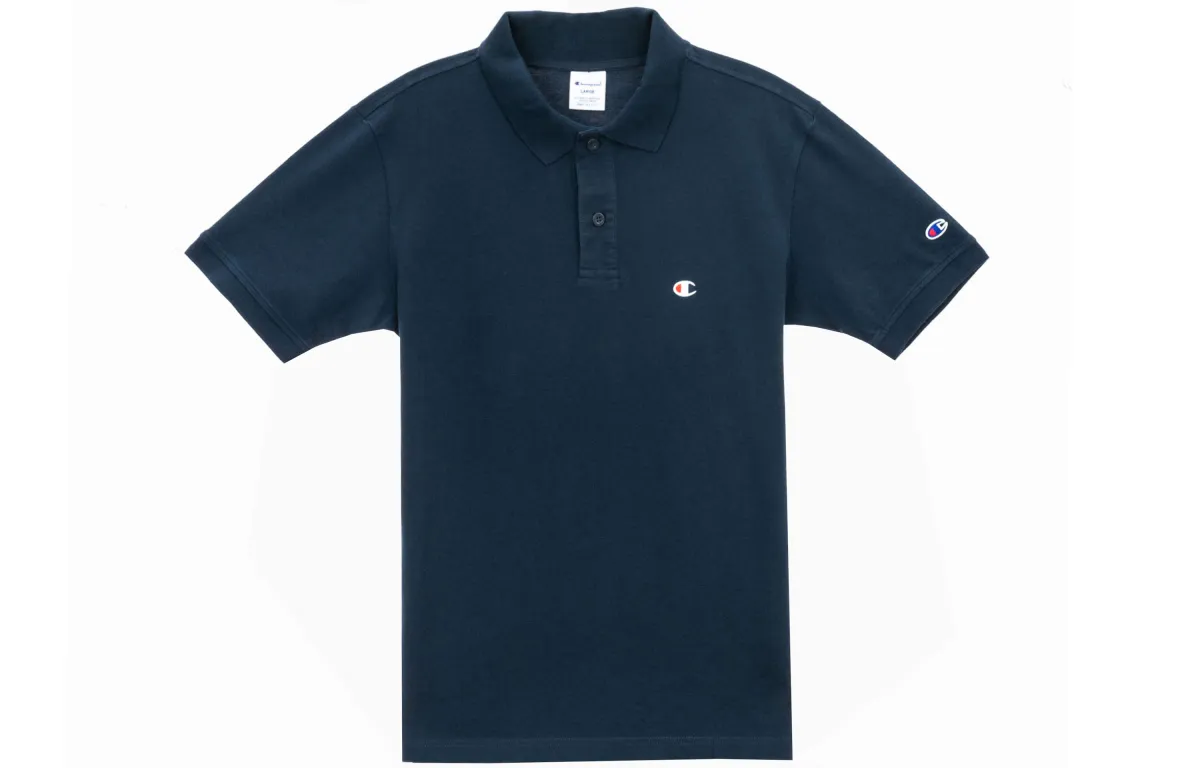 Champion Polo Shirt Unisex Navy Blue