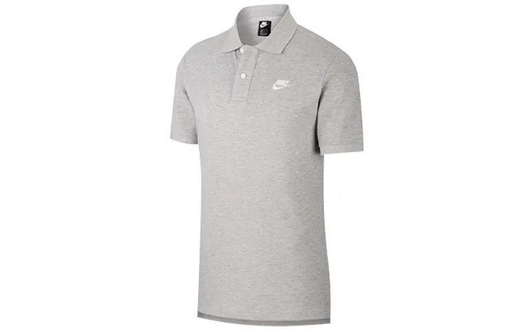 Nike Sportswear Polo Shirt Men's Gray