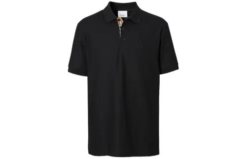 Burberry Monogram Motif Cotton Piqué Polo Shirt