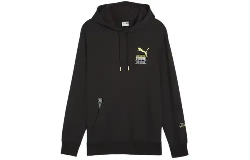 PUMA X Mikey Confidential 2 Sweatshirts Men's Black Hooded Moderate Regular