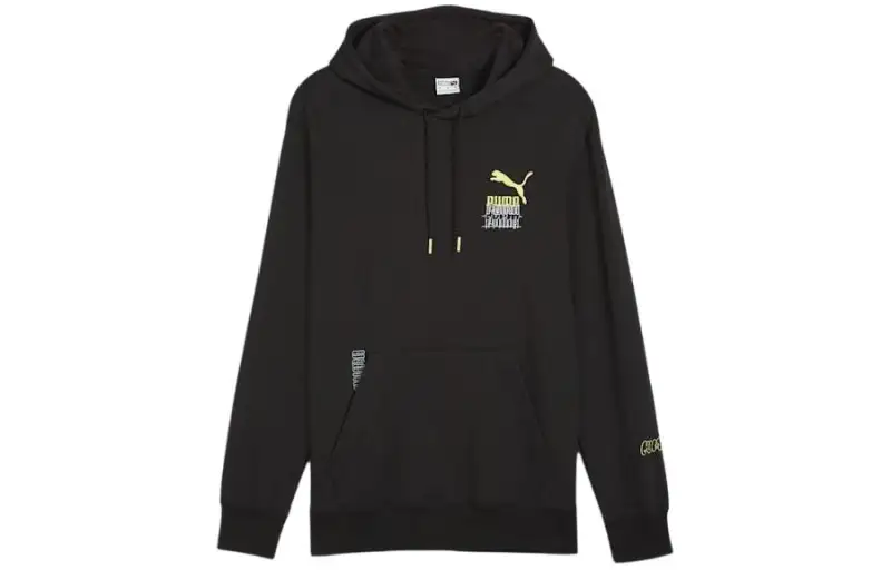 PUMA X Mikey Confidential 2 Sweatshirts Men's Black Hooded Moderate Regular