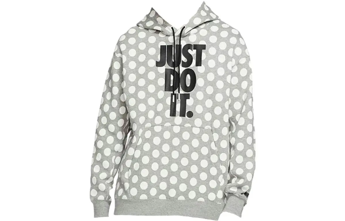 Nike Sweatshirts Men's Gray Hooded Moderate Regular