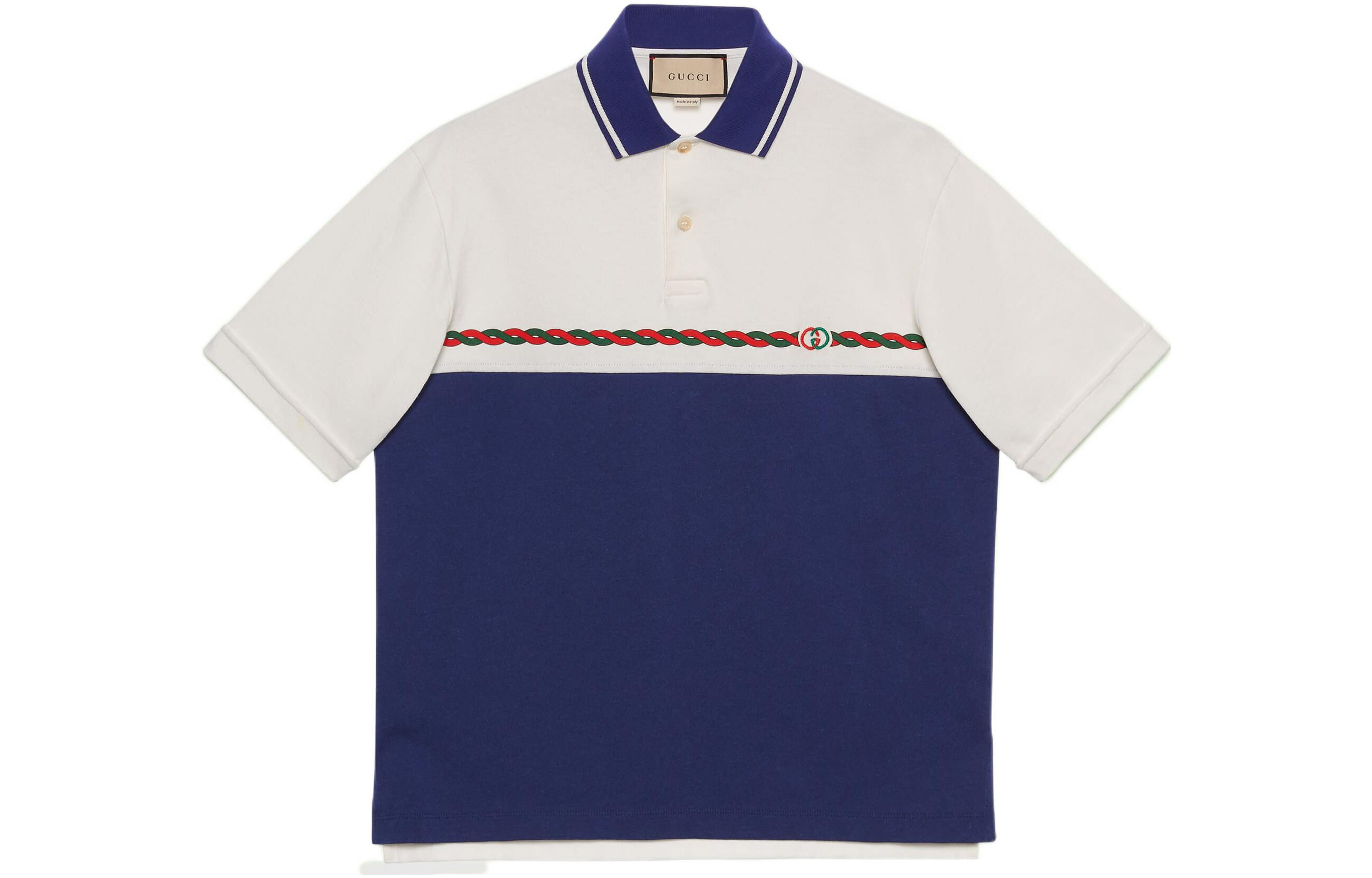 Мужская футболка Gucci (синяя)