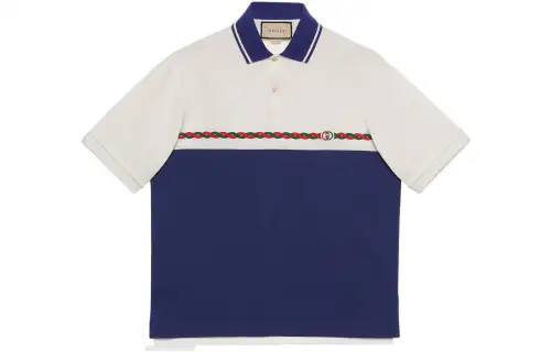 【Previous Season】Interlocking G short-sleeve polo shirt