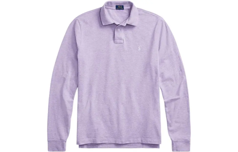 Polo Ralph Lauren Polo Shirt Custom Slim Fit Men's Purple