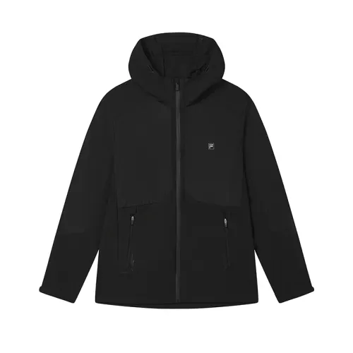 FILA WHITE Jackets & Coats Men's Jet Black BK