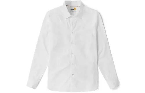 Timberland Shirts Men's White Lapel Moderate Shirt