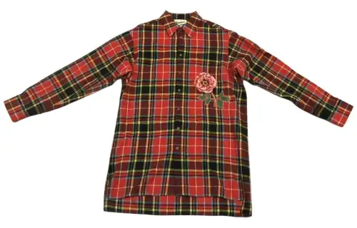 GUCCI Shirts Men's Red Lapel Moderate Other