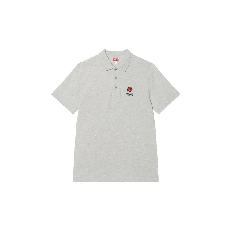 【Previous Season】Boky Flower embroidered polo shirt