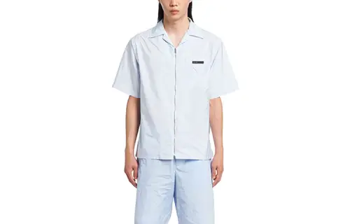 PRADA SS22 Shirt Men's Sky Blue