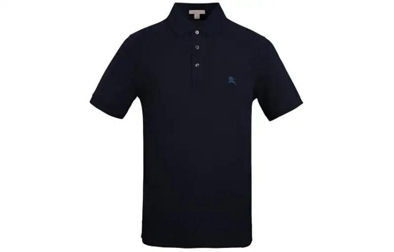 Burberry Polo Shirt Men's Dark Blue