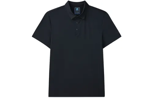 FILA Polo Shirts Men's Legend Blue Polo Collar Moderate Straight Fit