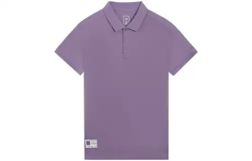 Li Ning Sports Life Collection Polo Shirt Men's Purple