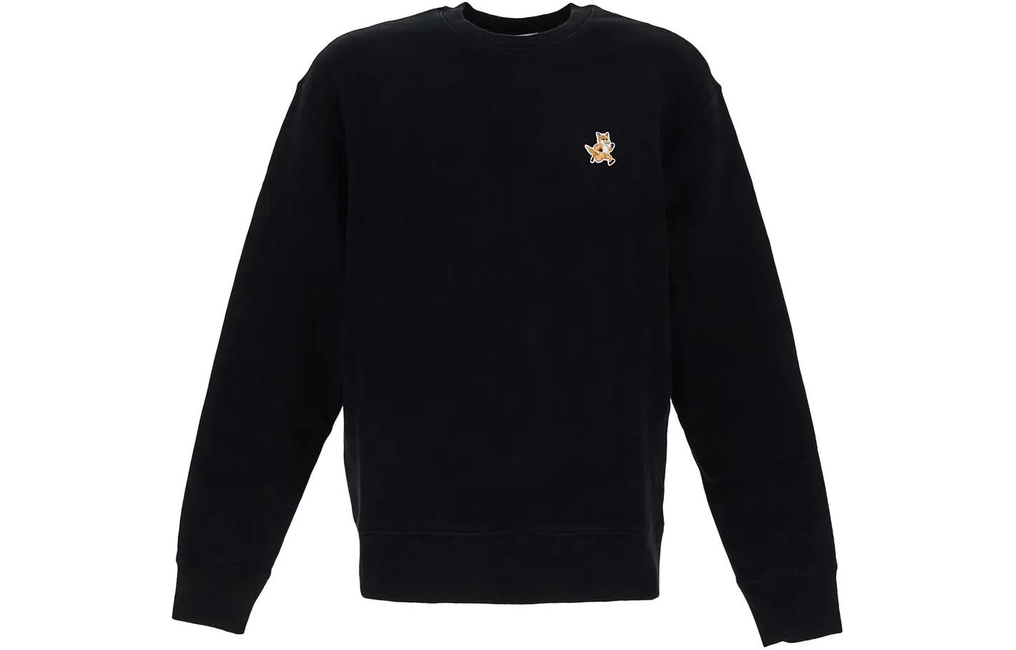 Мужское худи Maison Kitsune (черное)