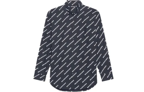 Balenciaga SS22 Shirt Loose Fit Men's Black