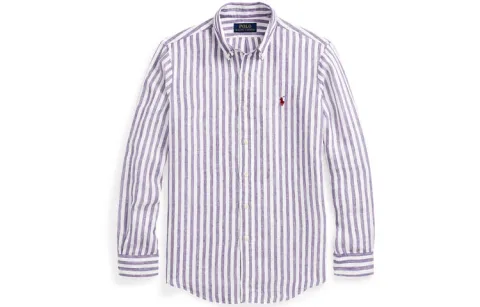 Polo Ralph Lauren Polo Pony-embroidered linen shirt