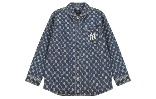 MLB Denim comfortable blue shirt for men and women