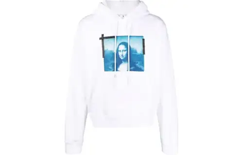 OFF WHITE Sweatshirt, Regular Fit Men's White