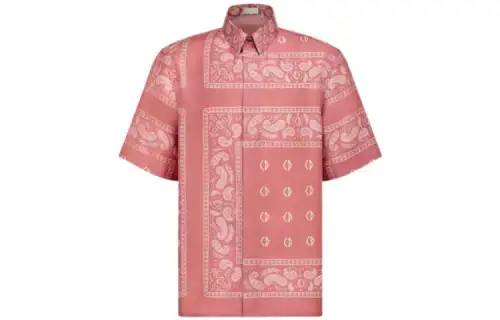 DIOR X Cactus Jack Short Sleeved Shirt With Bandana Motif