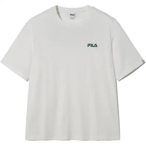 FILA T Shirts Men's White Crew Neck