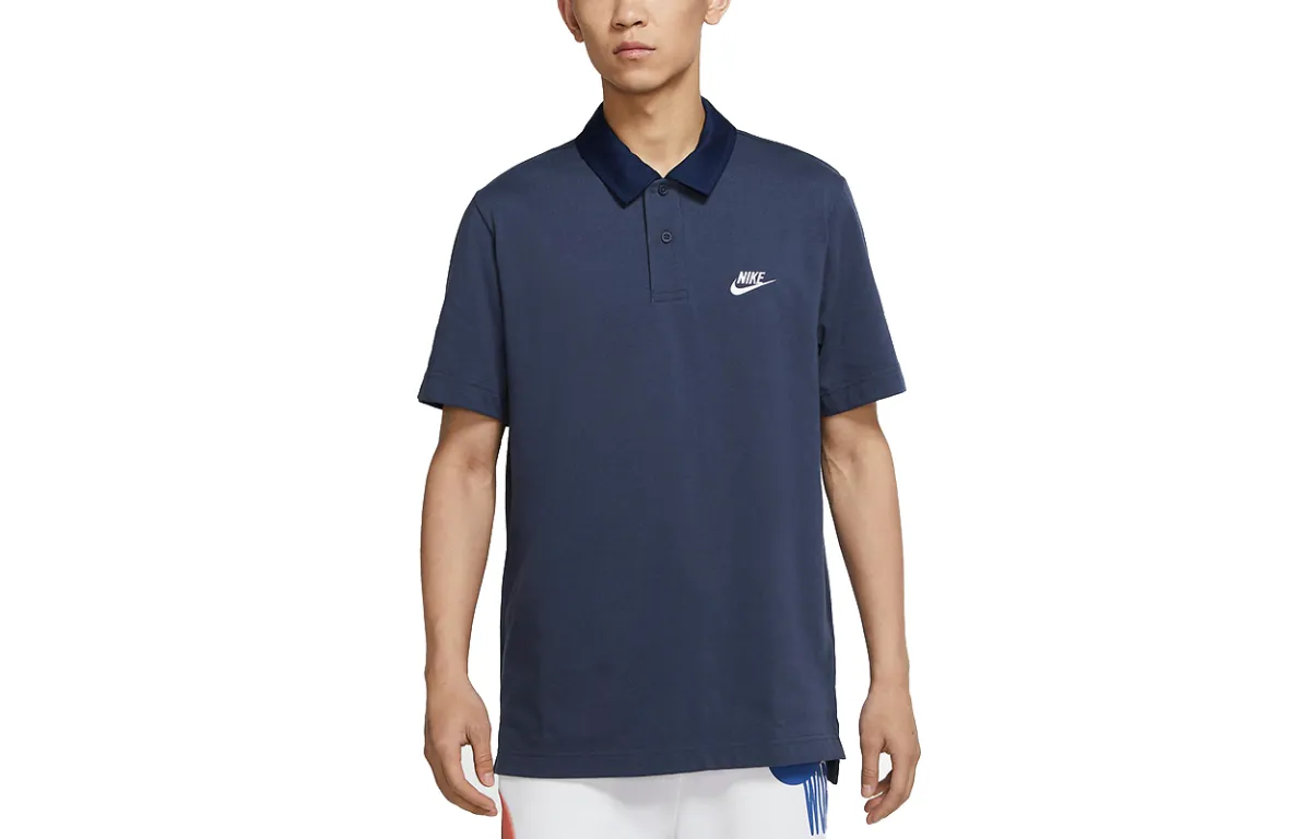 Nike Polo Shirt Men's Navy Blue