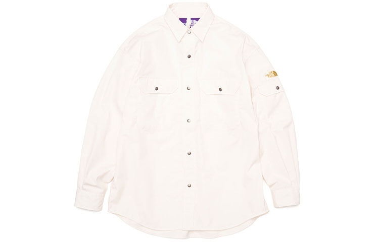 Рубашка The North Face PURPLE LABEL 65/35 Cpo Shirt (белая)