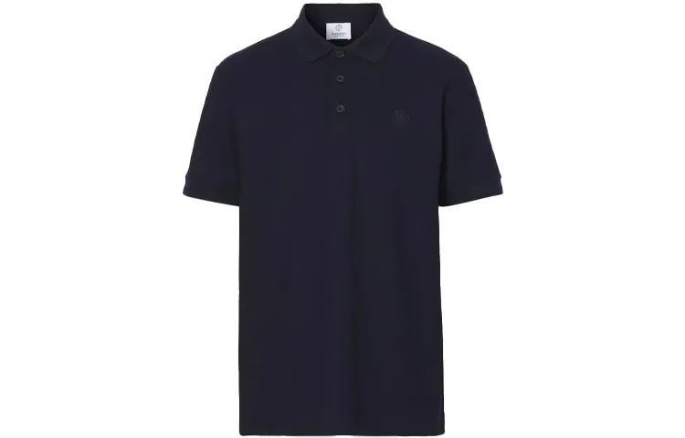 Burberry Polo Shirt Men's Coal Blue