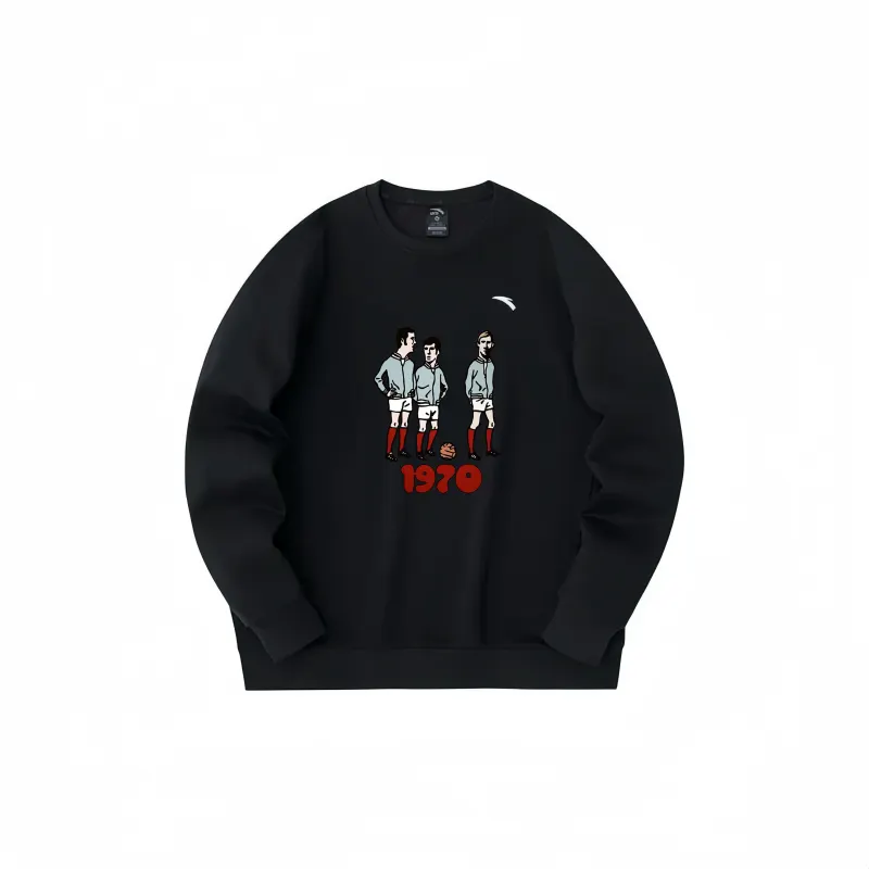 Anta Variety Training Collection Sweatshirt Unisex Basic Black