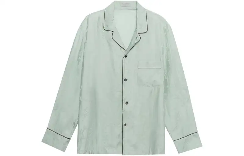 DIOR Quarterly New Products SS22 Shirt Men's Light Blue