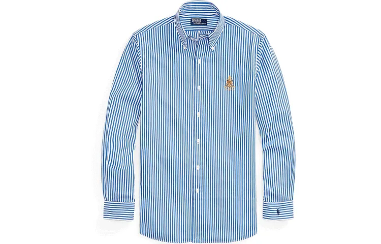 Polo Ralph Lauren Shirt Custom Men's Blue