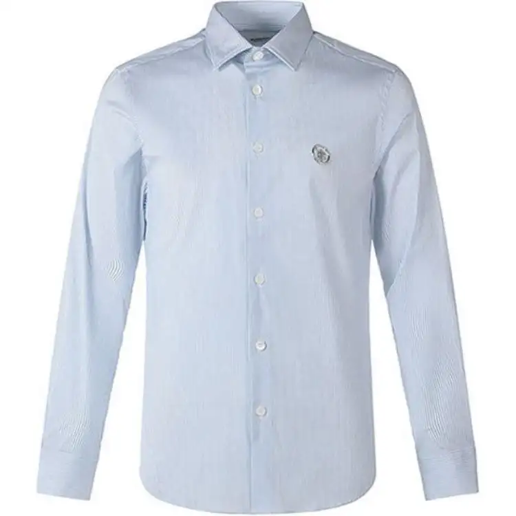 Burberry Shirt Men's Light Blue
