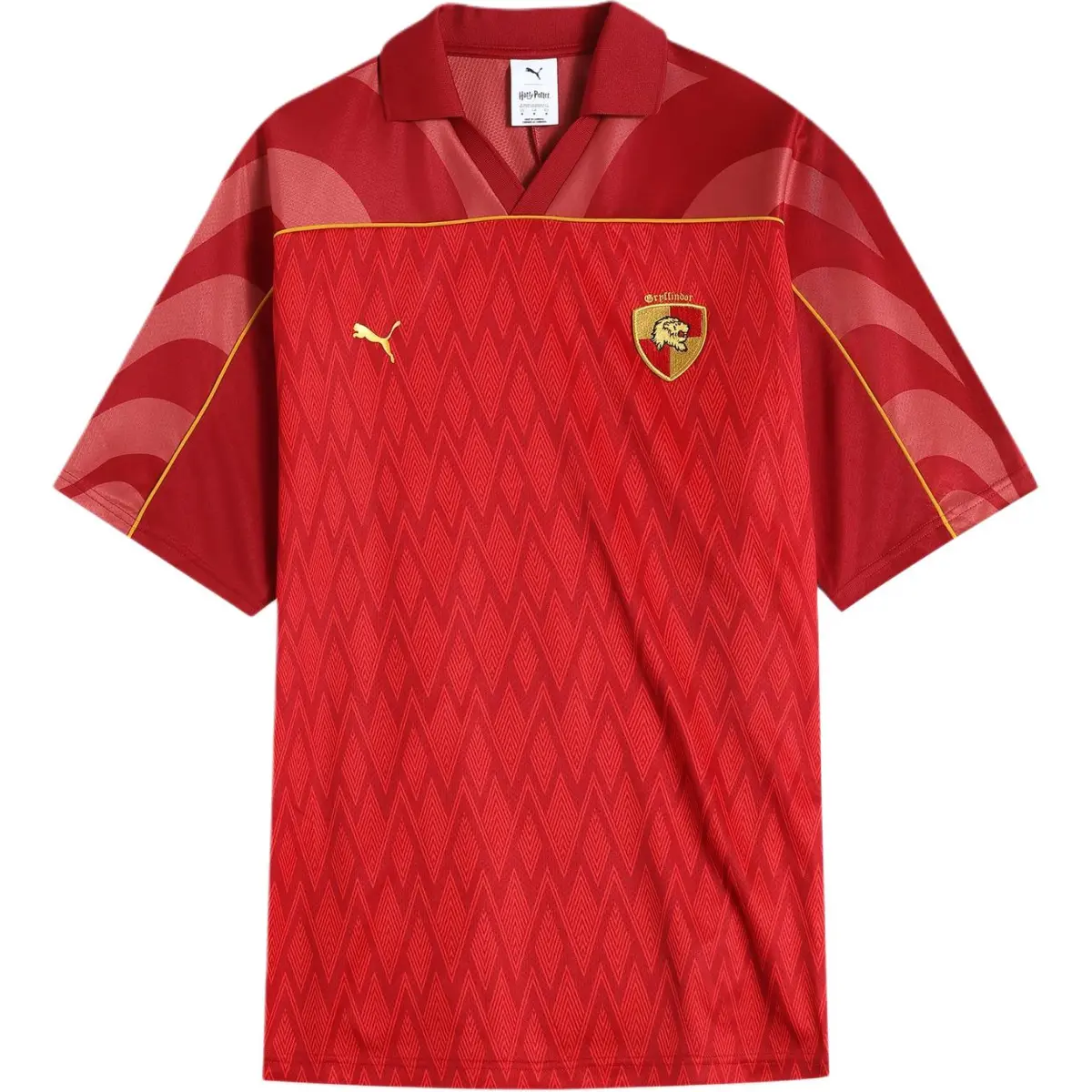 PUMA x HALI·BOTE,LIANMINGKUAN RELAXEDFOOTBALL JERSEY SS25 T Shirt Unisex Dark Red