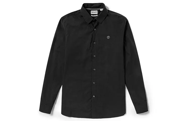 Timberland Shirts Men's Black Lapel Moderate Other