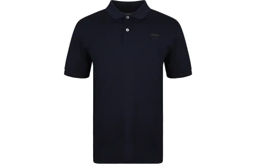 PRADA FW21 Polo Shirt Men's Dark Blue