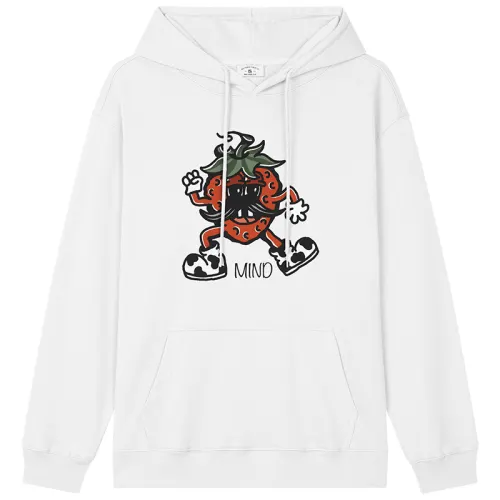 MIND ERROR Sweatshirts Unisex Hooded Moderate Regular