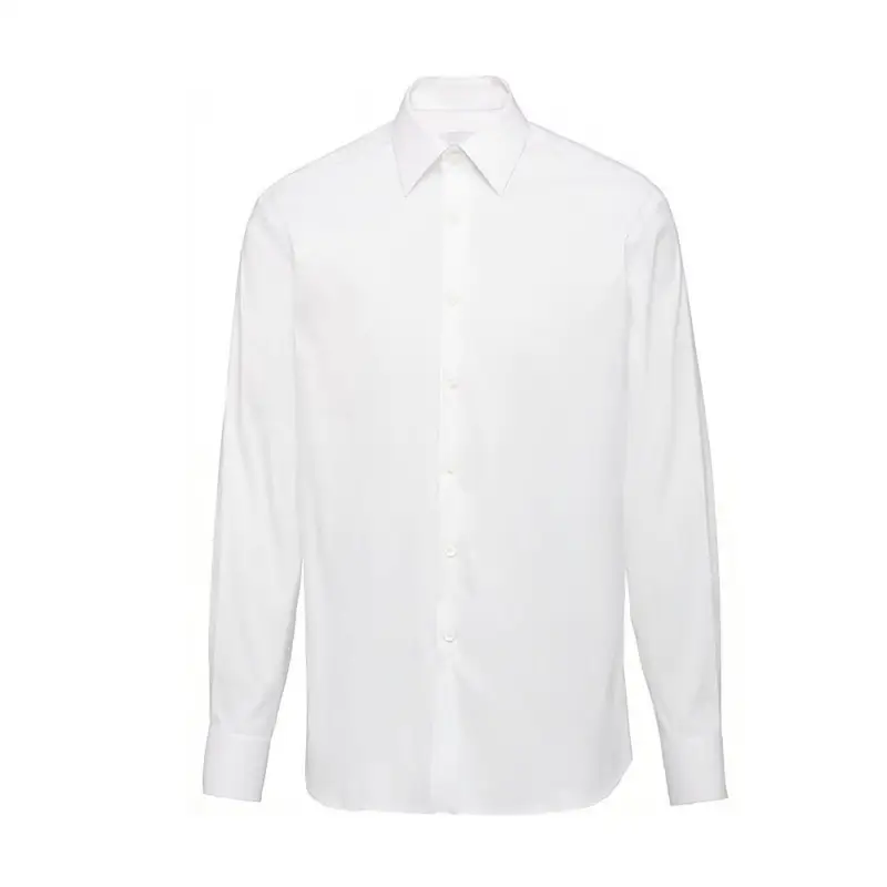PRADA Shirts Men's White Moderate Other