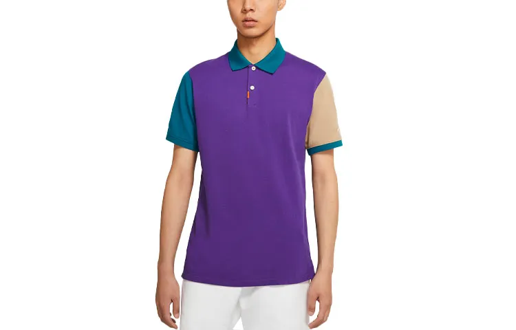 Nike Polo Shirts Men's Multicolor Polo Collar Moderate Straight Fit